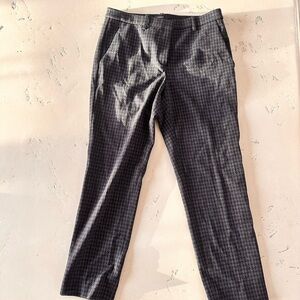 Stylish Black and Gray Checkered Pants